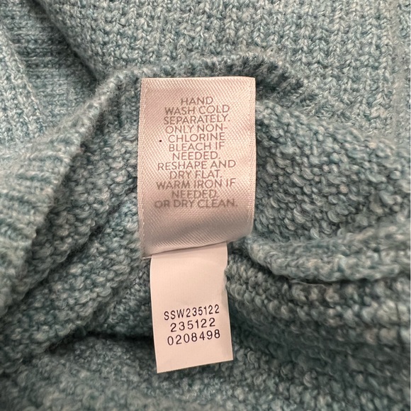 NWOT Waffle Knit Ribbed Hoodie Hooded Pullover JJill - Picture 9 of 12